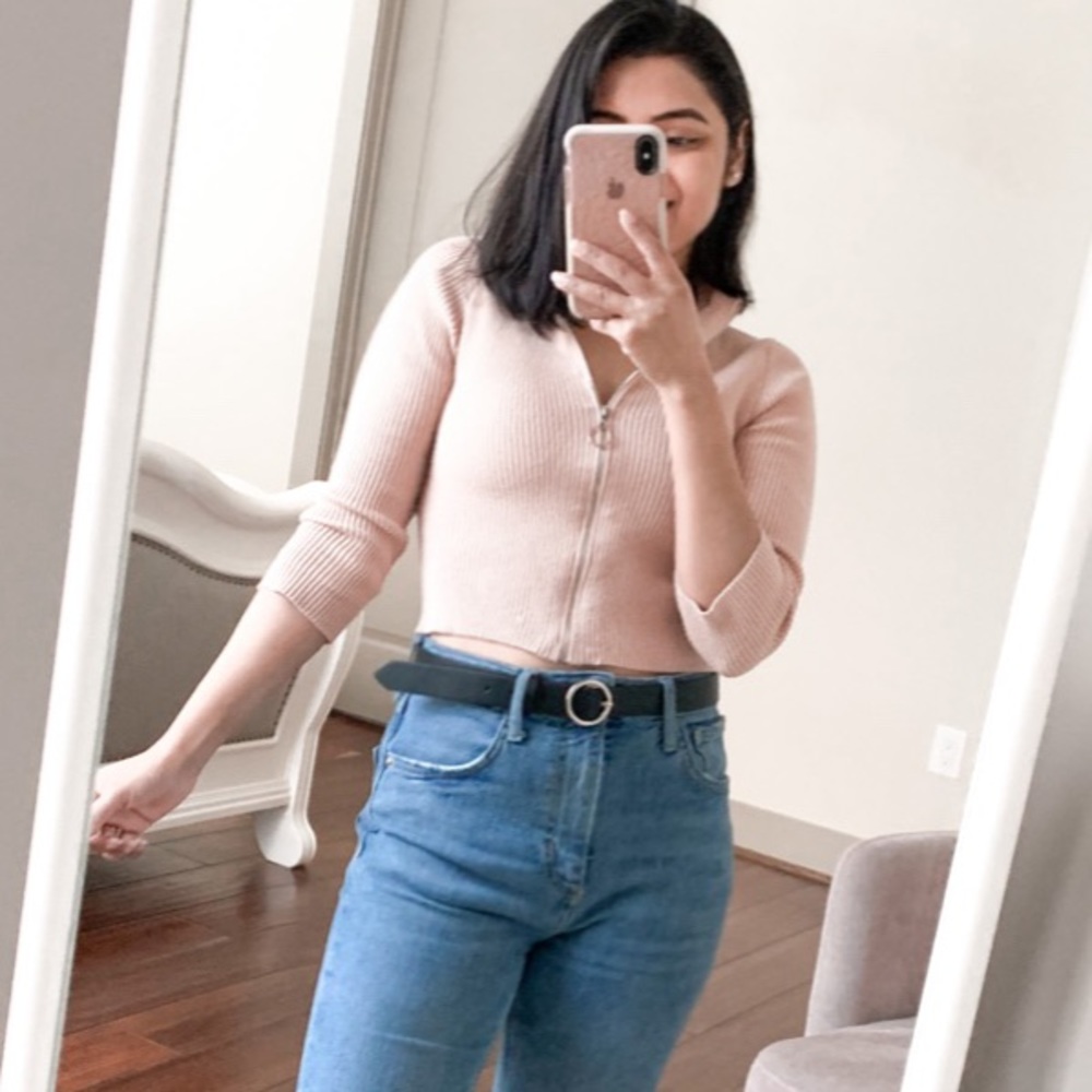 Knit Crop Top